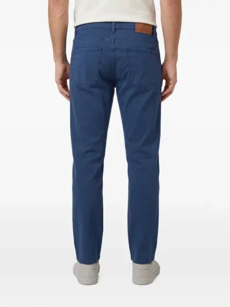 Pantaloni Brunello Cucinelli cu 5 buzunare albastru