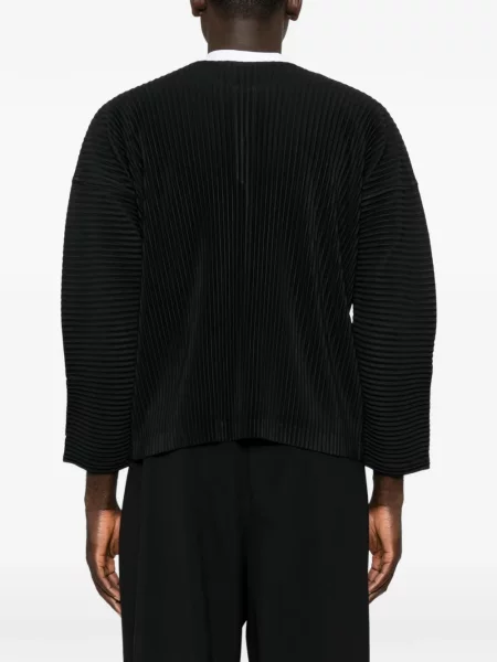 Μακρύς μπλούζα Homme Plissé Issey Miyake μαύρο