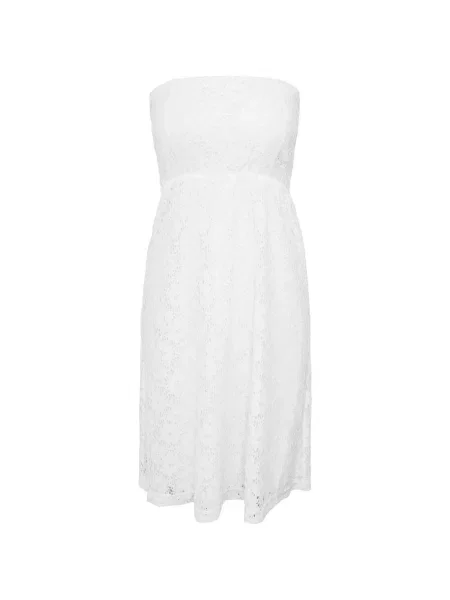 Rochie Urban Classics din dantelă alb