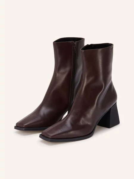 Vagabond Shoemakers Kotníčkové Boty Hedda tmavě hnědá