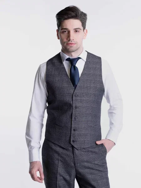 Arber Жилет класичний сірий