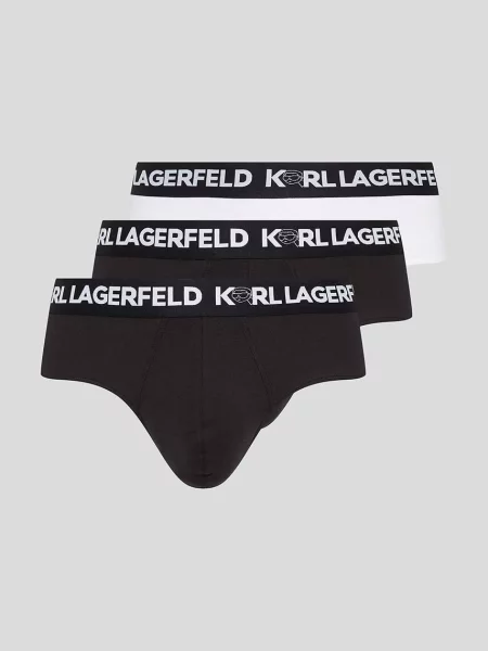 Karl Lagerfeld slipy z czarny