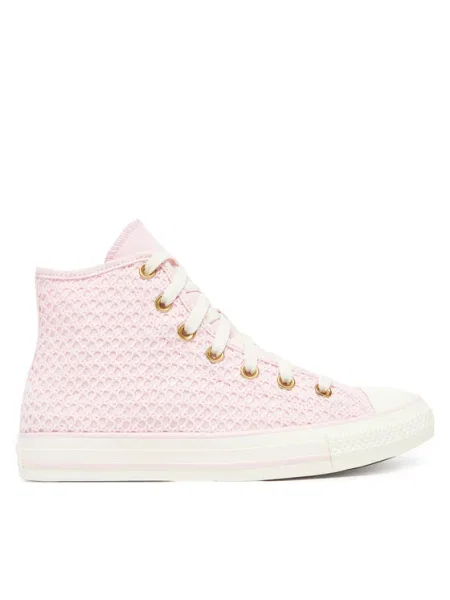 Converse Tornacipő Chuck Taylor All Star Knit Hi rózsaszín