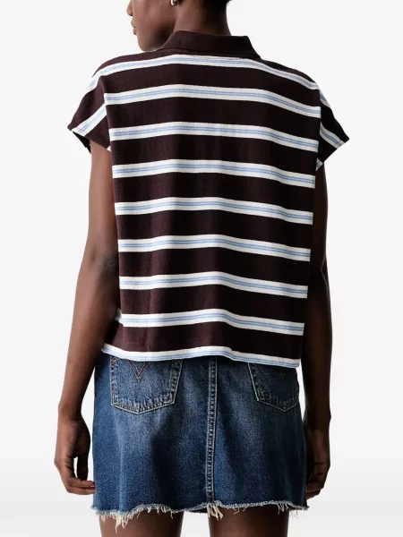 Scurt tricou polo Marc O'polo maro