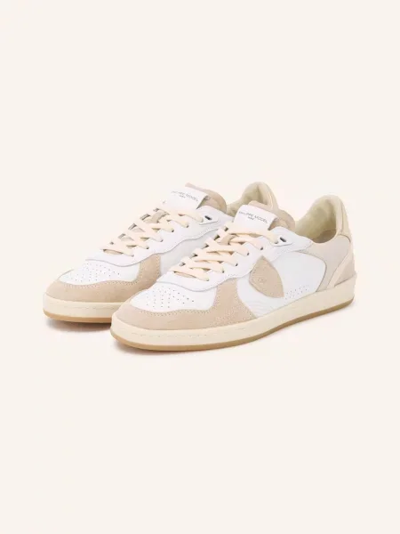 Philippe Model Sneakersy Pgal Low beige białe