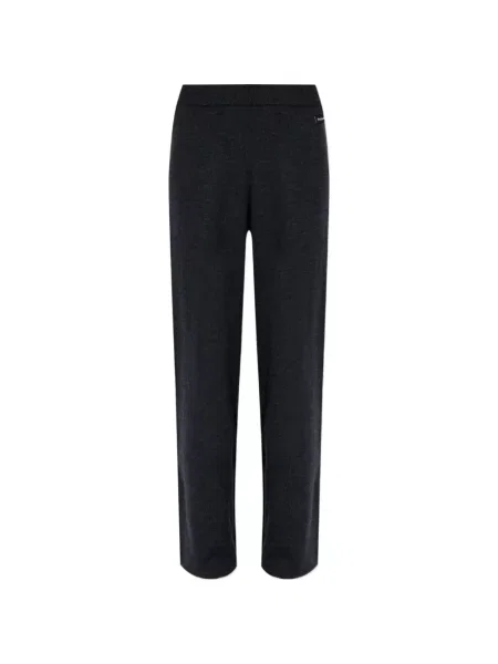 Pantaloni Rethinkit Studios de lână albastru