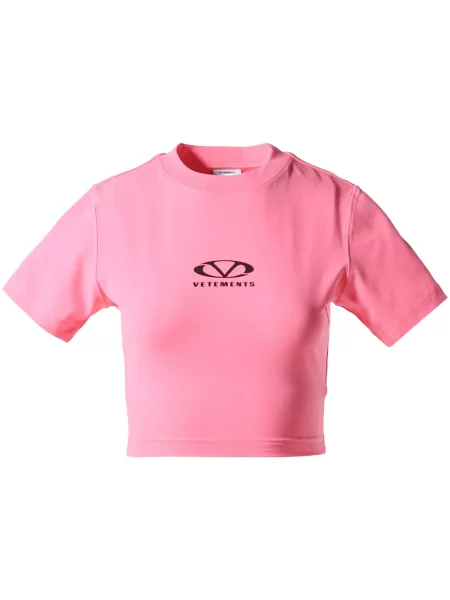 Tricou Vetements roz