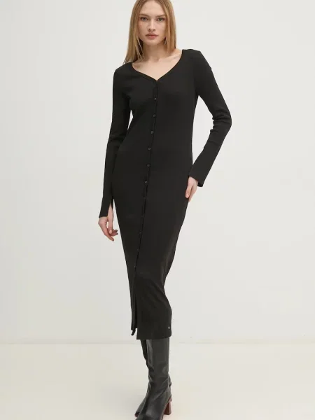 Calvin Klein Jeans Rochie de zi negru