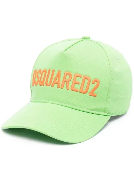 Șapcă Dsquared2 cu broderie verde