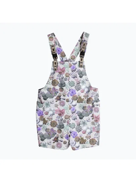 Къси дамски панталони KAVU Montanita succulents бяло