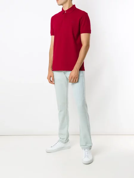 Polo marškinėliai Lacoste raudona
