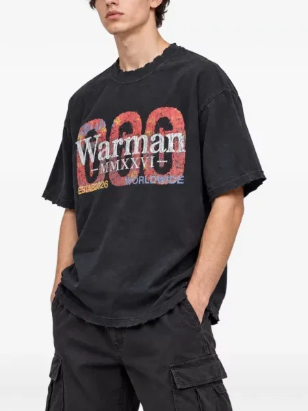 Tricou Warman zdrențuiți negru