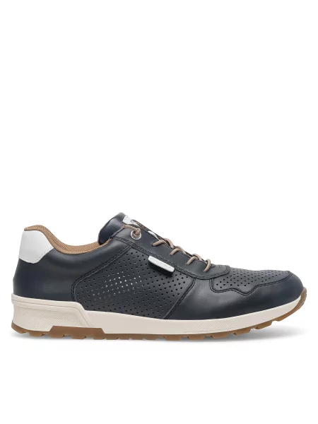Sneakersy Rieker Tmavomodrá