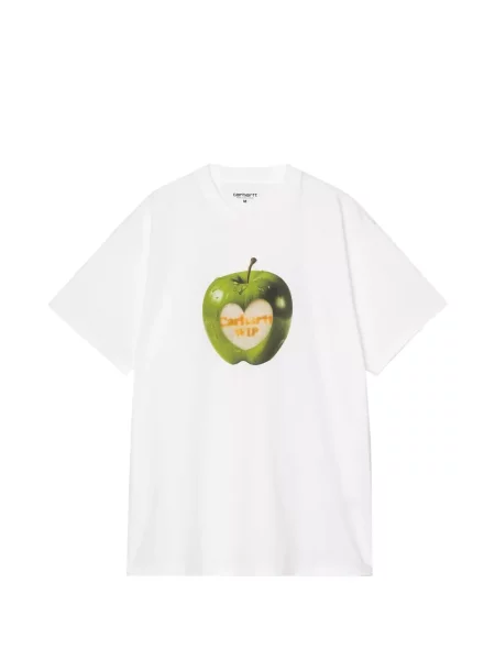 Grafic tricou Carhartt Wip alb