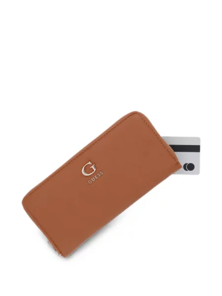 Portofel Guess cu autograf maro