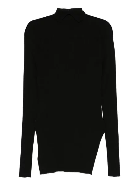 Haftowany top Ys czarny