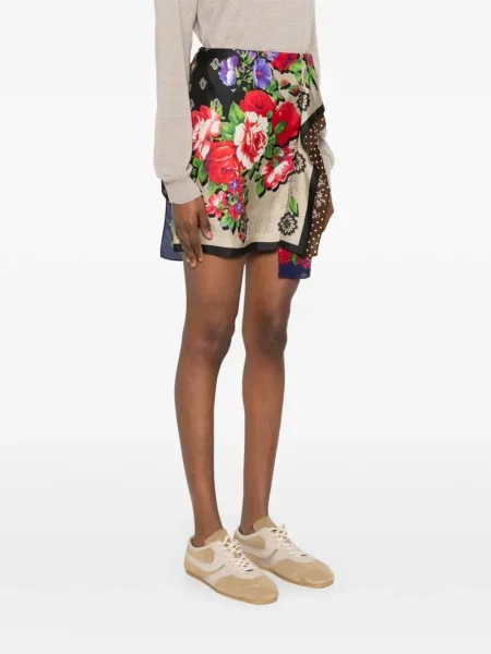 Fustă Moschino cu model floral cu imagine