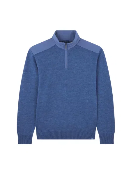 Sweter Paul & Shark wełniany niebieski
