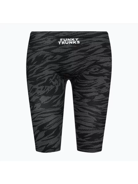 Мъжки шорти за плуване тип клин Funky Trunks Apex Predator X Jammer night run черно
