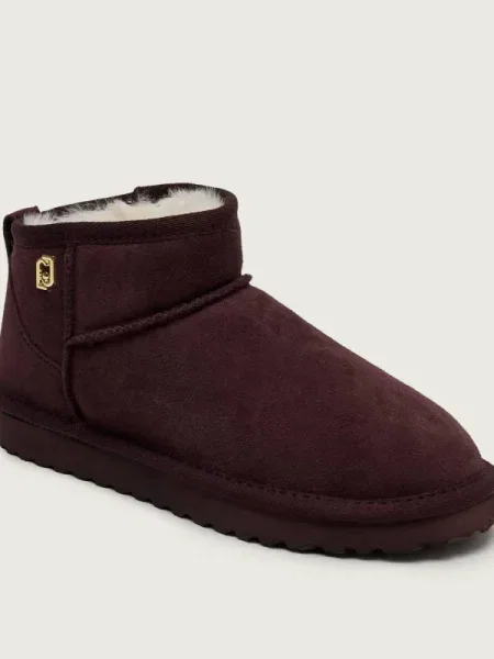 Liu Jo cizme de zăpadă din piele întoarsă JIL 01 maro