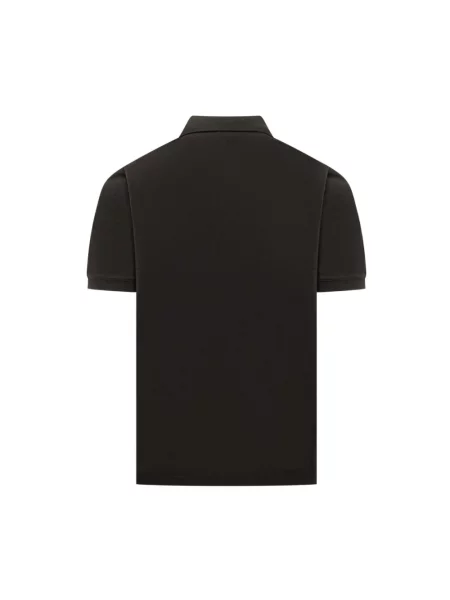 Koszulka polo Emporio Armani z logo czarna