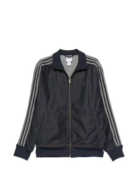 Csíkos farmer dzseki Adidas fekete