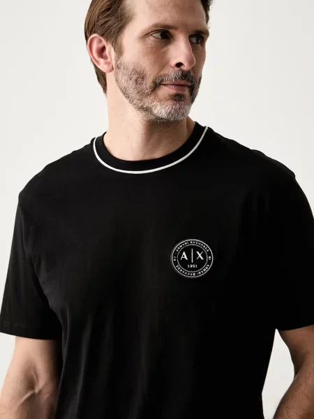 Armani Exchange férfi póló fekete