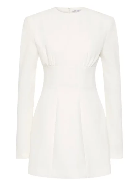 Długa mała sukienka maxi Rachel Gilbert garniturowa biała