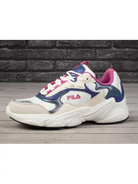 Buty sneakersy sportowe Fila COLLENE CB WMN białe