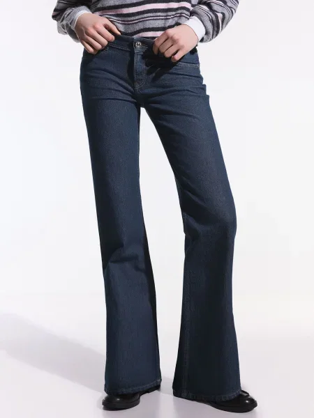 Bershka Jeans bleumarin