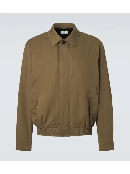 Geacă Saint Laurent maro