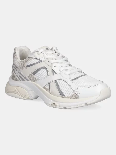 Michael Kors sneakers Leo barbati alb