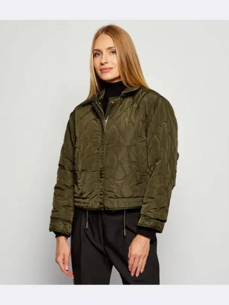 Michael Kors Geacă cu două fețe | Cropped Fit verde