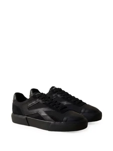 Sneakerși Calvin Klein cu imagine negru