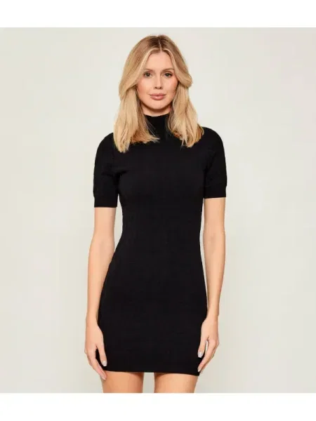 MICHAEL Michael Kors rochie mini mulată negru
