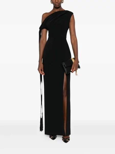 Kostiumas maksi maxi suknele Solace London juoda