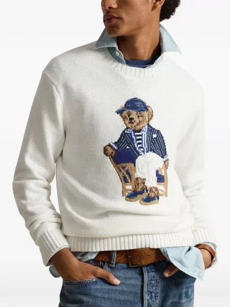 Τέντωμα καρό κιλότα Polo Ralph Lauren με κέντημα πράσινο