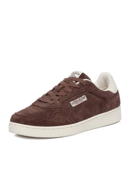 Sneakersy Guess Jeans Tmavo hnedá