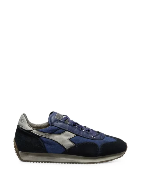 Sneakerși Diadora cu broderie albastru