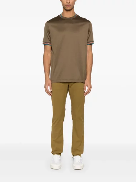 Tricou Paul Smith cu dungi maro
