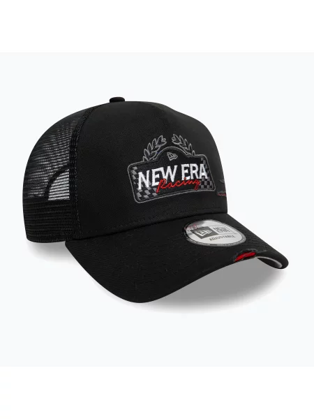 Czapka z daszkiem New Era NE Motorsport Trucker black czarna