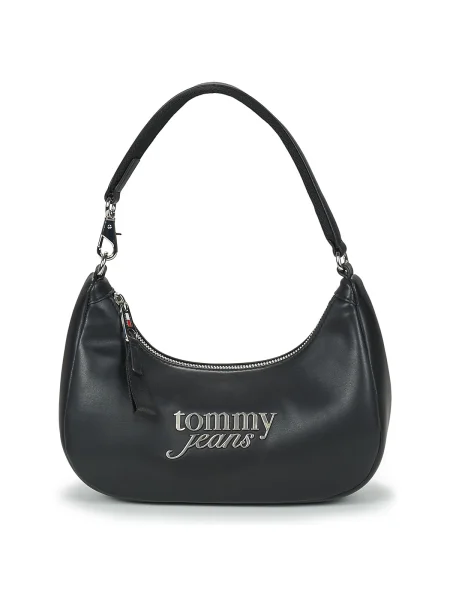 Kabelka Tommy Jeans Tjw Bold Script Shoulder Bag čierna