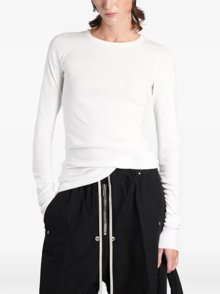 Lung tricou Rick Owens Drkshdw alb