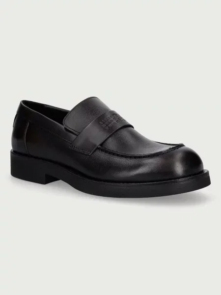 Maison Margiela loafers slip-on pentru bărbați din piele