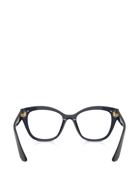 Слънчеви очила с котешки очи Miu Miu Eyewear черно