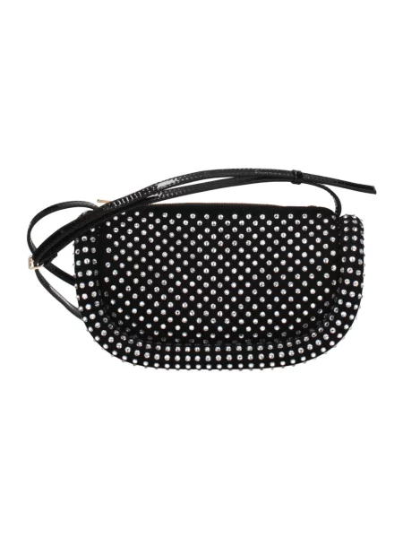 Torebka crossbody Jw Anderson skórzana czarna