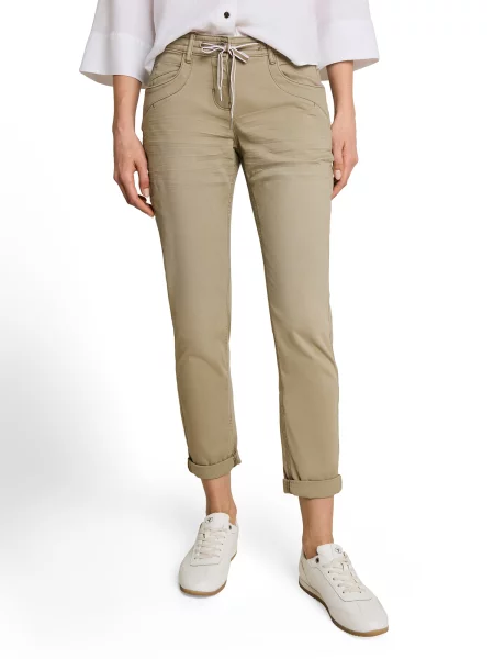 TOM TAILOR Pantaloni kaki