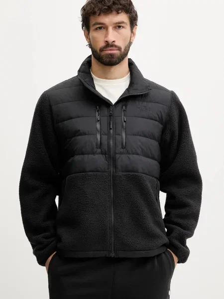The North Face geacă de puf Denali Tek de tranziție negru