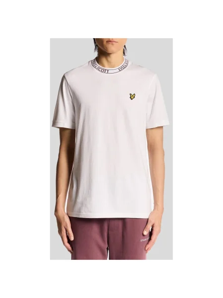 Tricou Lyle & Scott alb