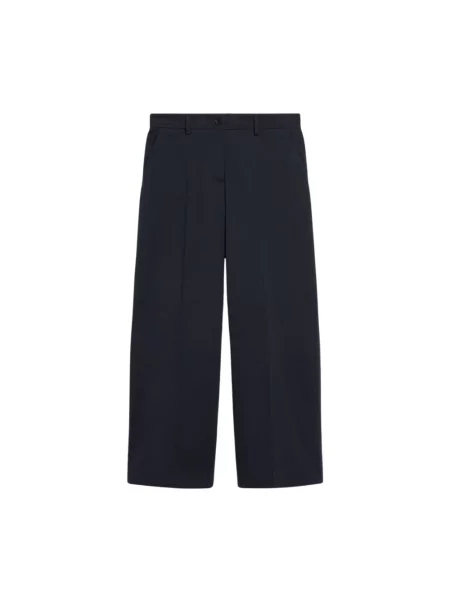 Spodnie Weekend Max Mara niebieskie